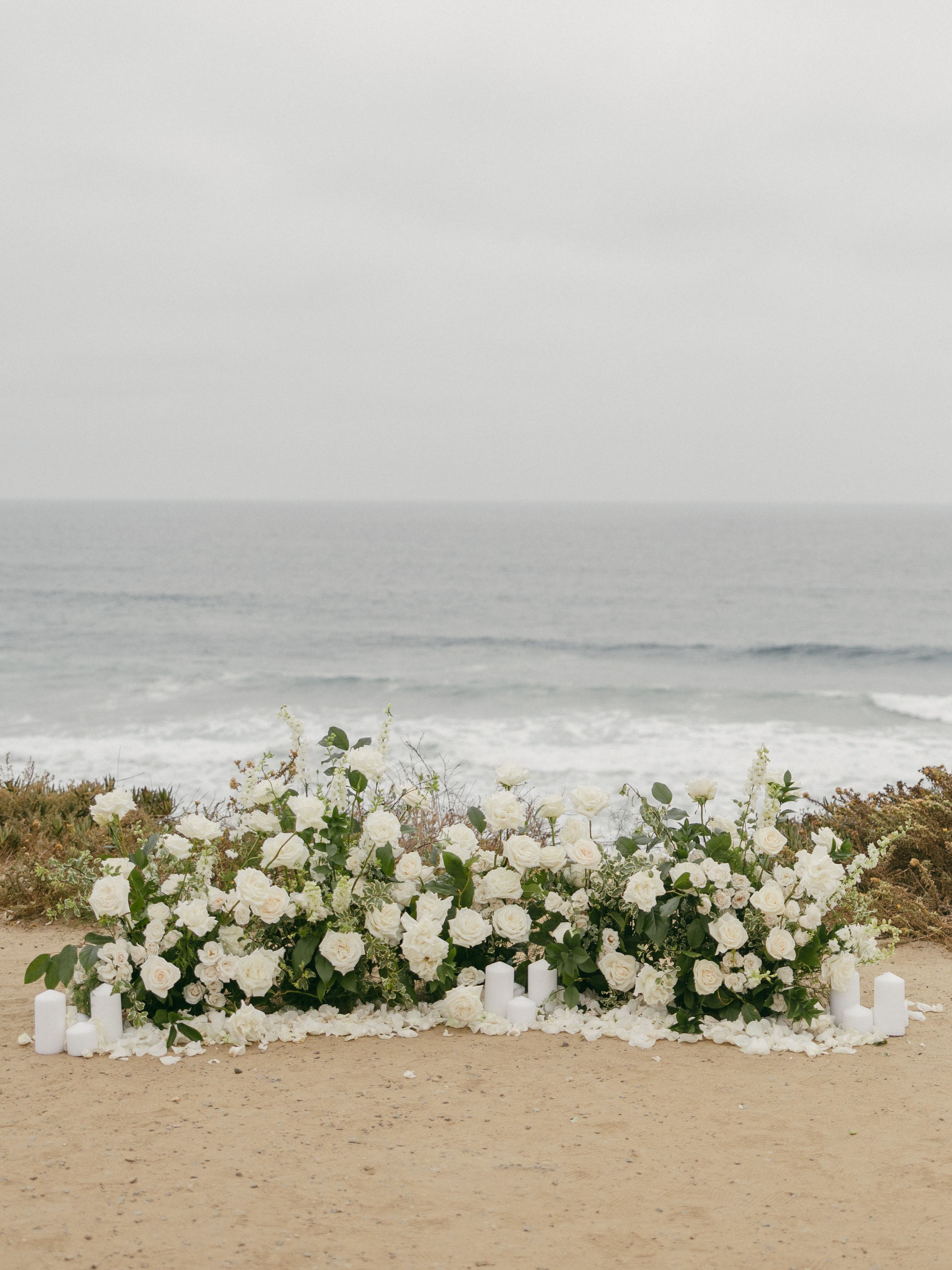 Daylight Floral Co. Ground Floral Installation