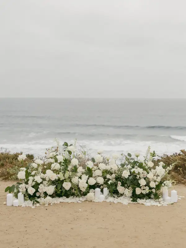 Daylight Floral Co. Ground Floral Installation